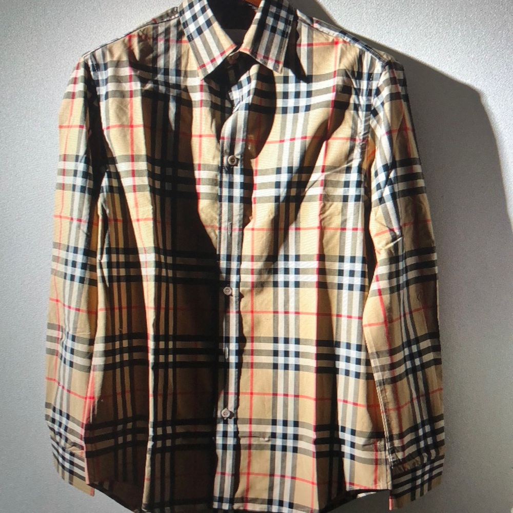 Authentic Burberry Men’s striped shirt